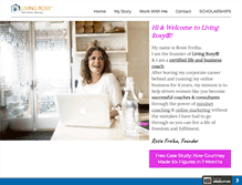 Tablet Screenshot of livingrosy.com